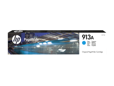 Лазерный картридж HP 913A PageWide, Голубой F6T77AE