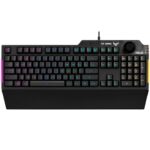 Клавиатура Asus TUF Gaming K1 RGB 90MP01X0-BKRA00 (Проводная, USB)