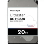 Внутренний жесткий диск Western Digital Ultrastar DC HC560 WUH722020BLE6L4 (HDD (классические), 20 ТБ, 3.5 дюйма, SATA)