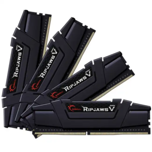 ОЗУ G.Skill RipjawsV 32GB F4-4000C18Q-32GVK (DIMM, DDR4, 32 Гб (4 х 8 Гб), 4000 МГц)