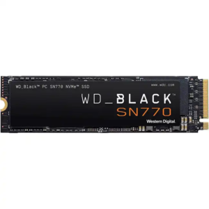 Внутренний жесткий диск Western Digital BLACK SN770 WDS500G3X0E (SSD (твердотельные), 500 ГБ, M.2, PCIe)