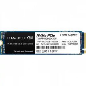 Внутренний жесткий диск Team Group MP33 TM8FP6128G0C101 (SSD (твердотельные), 128 ГБ, M.2)