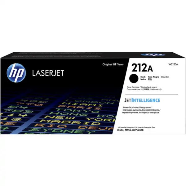 Тонер HP 212A Black Original LaserJet Toner Cartridge W2120A
