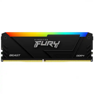 ОЗУ Kingston FURY Beast Black RGB KF426C16BB2A/16 (DIMM, DDR4, 16 Гб, 2666 МГц)