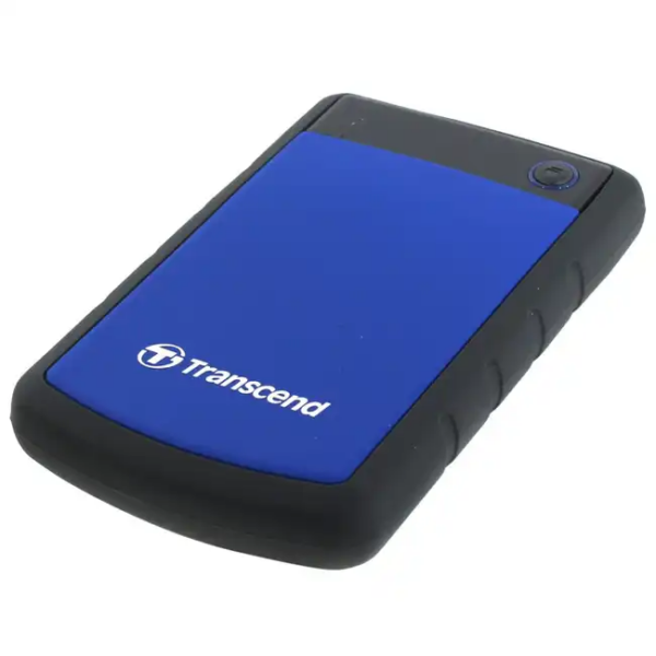 Внешний жесткий диск Transcend StoreJet 25H3 Blue 2 ТБ TS2TSJ25H3B (2 ТБ)