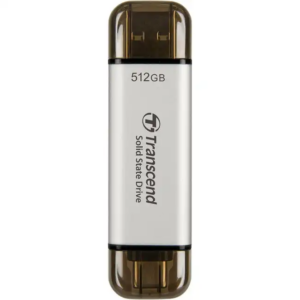 Внешний жесткий диск Transcend ESD310S Silver TS512GESD310S (512 Гб)