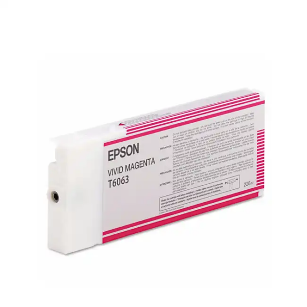 Струйный картридж Epson T6063 Пурпурный C13T606300