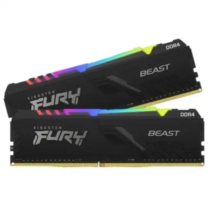 ОЗУ Kingston FURY Beast RGB KF432C16BB12AK2/32 (DIMM, DDR4, 32 Гб (2 х 16 Гб), 3200 МГц)