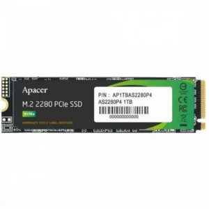 Внутренний жесткий диск Apacer AP1TBAS2280F4-1 (SSD (твердотельные), 1 ТБ, M.2, PCIe)