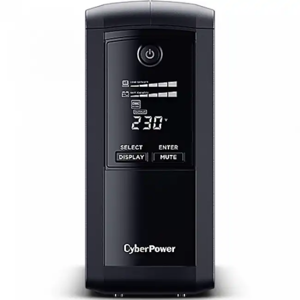 Источник бесперебойного питания CyberPower VP700ELCD (Линейно-интерактивные, Напольный, 700 ВА, 390)