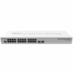 Коммутатор Mikrotik CRS326-24G-2S+RM (1000 Base-TX (1000 мбит/с), 2 SFP порта)