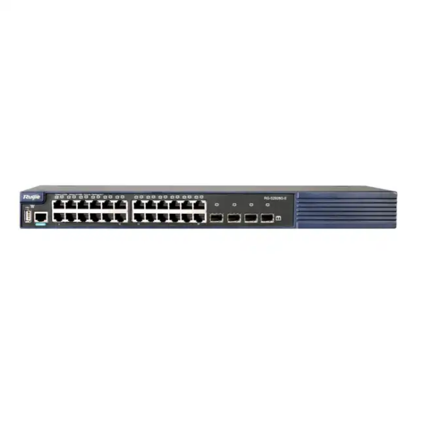 Коммутатор Ruijie RG-S2928G-E RG-S2928G-E V3 (1000 Base-TX (1000 мбит/с), 4 SFP порта)