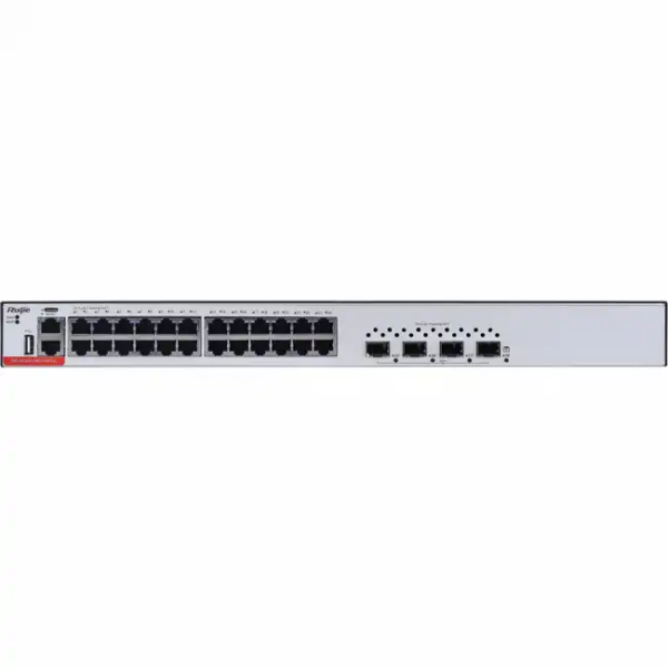 Коммутатор Ruijie RG-S5300-24GT4XS-E (1000 Base-TX (1000 мбит/с), 4 SFP порта)