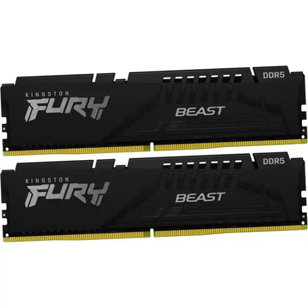 ОЗУ Kingston Fury Beast KF556C40BBK2-32 (DIMM, DDR5, 32 Гб (2 х 16 Гб), 5600 МГц)