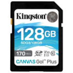 Флеш (Flash) карты Kingston SDXC 128Gb Canvas Go! Plus SDG3/128GB (128 ГБ)