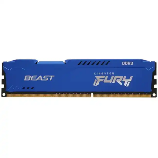 ОЗУ Kingston FURY Beast Blue KF316C10B/4 (DIMM, DDR3, 4 Гб, 1600 МГц)