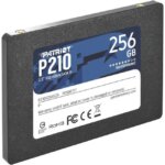 Внутренний жесткий диск Patriot P210 P210S256G25 (SSD (твердотельные), 256 ГБ, 2.5 дюйма, SATA)