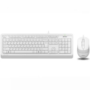 Клавиатура + мышь A4Tech Fstyler F1010 WHITE