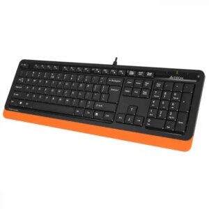 Клавиатура A4Tech Клавиатура Fstyler FK10 FK10 ORANGE (Проводная, USB)