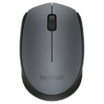 Мышь Logitech M170 Grey 910-004642 (Бюджетная, Беспроводная)