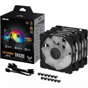 Охлаждение Asus TUF GAMING TR120 ARGB REVERSE BLACK (Для системного блока)