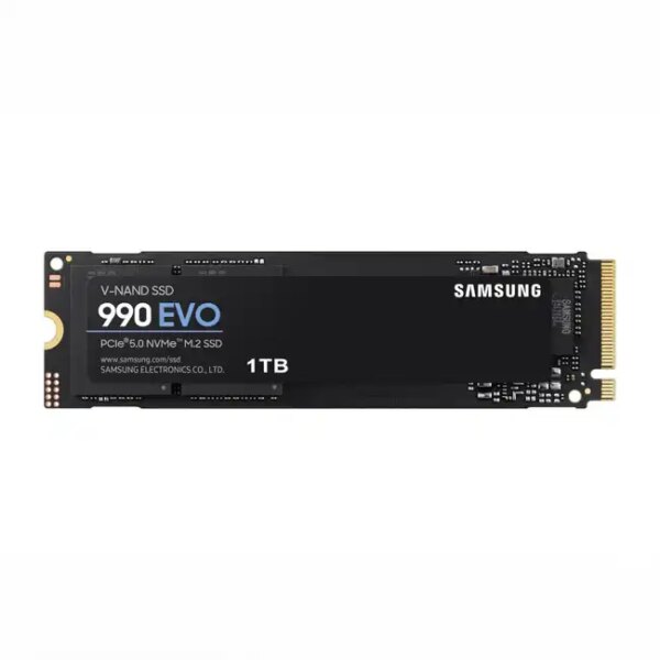 Внутренний жесткий диск Samsung 990 EVO MZ-V9E1T0BW (SSD (твердотельные), 1 ТБ, M.2, PCIe)